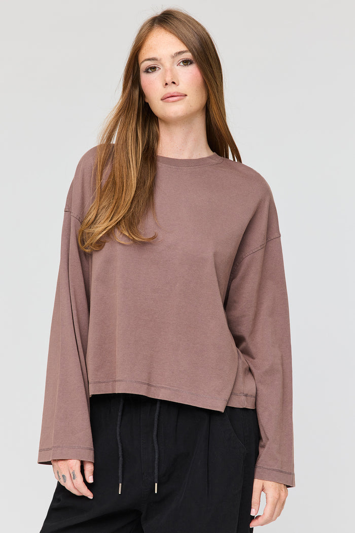 Boxy Long Sleeve Top