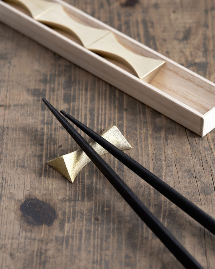 Brass Chopstick Rests - Flash