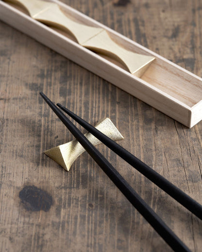 Brass Chopstick Rests - Flash