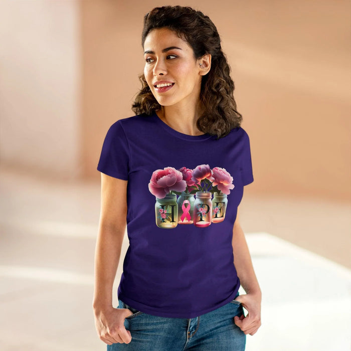 🌸 HOPE 🎀 Women's Tee 💖 A symbol of strength and resilience. - Whippie's