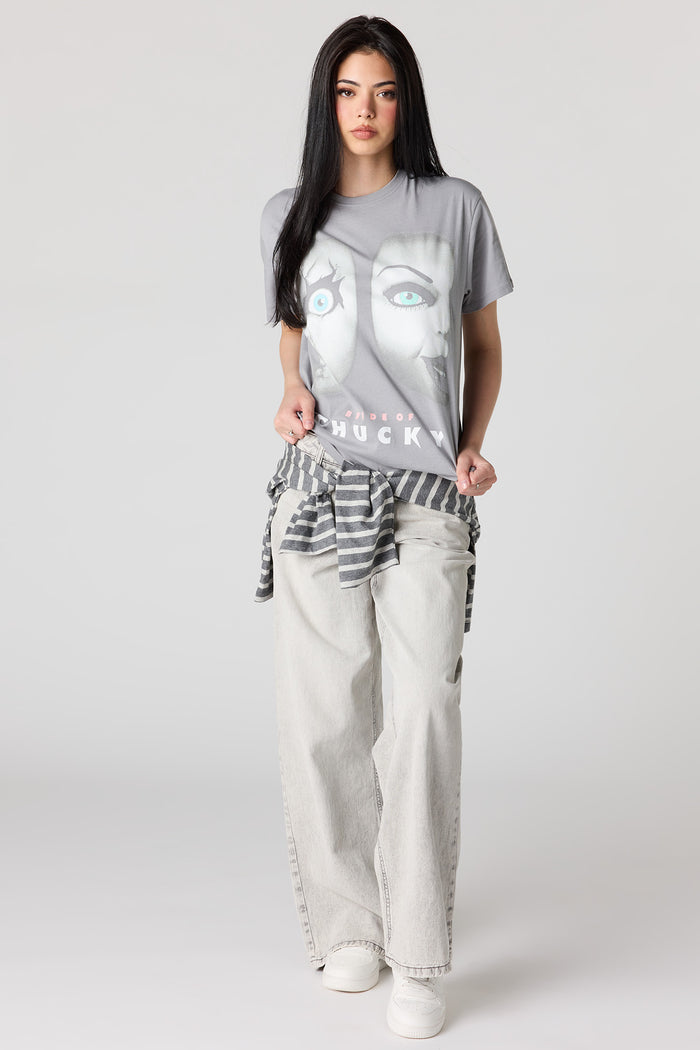 Bride of Chucky Graphic Boyfriend T-Shirt