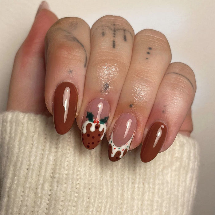 Brown Elk | Christmas | Almond