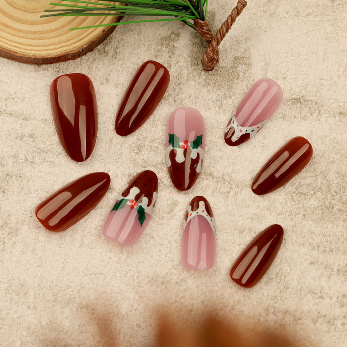 Brown Elk | Christmas | Almond