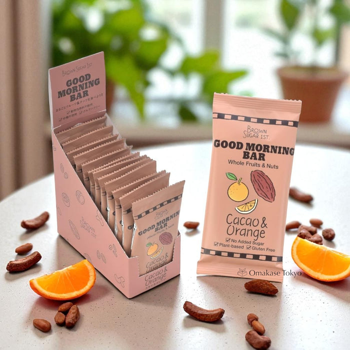 Brown Sugar 1st Good Morning Bar Cacao & Orange