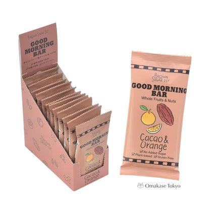 Brown Sugar 1st Good Morning Bar Cacao & Orange