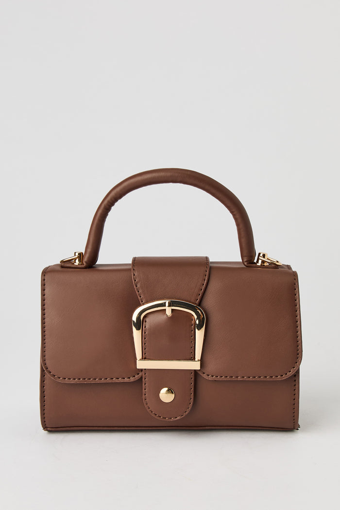 Buckled Purse with Coin Purse