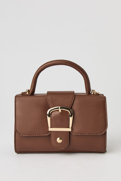 Buckled Purse with Coin Purse