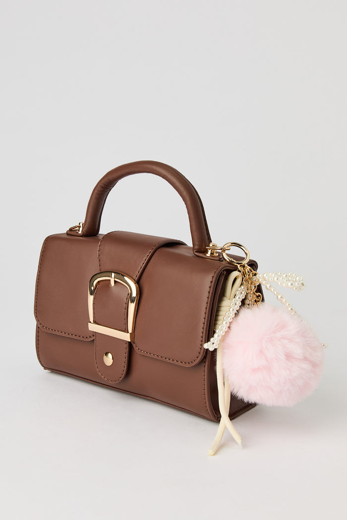 Buckled Purse with Coin Purse