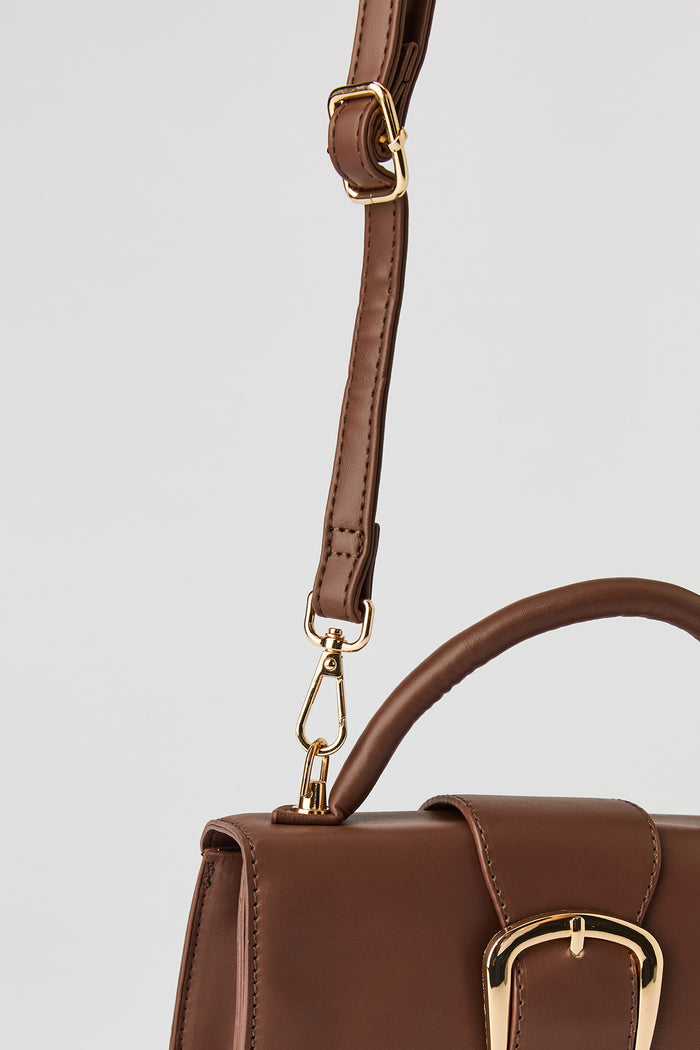 Buckled Purse with Coin Purse