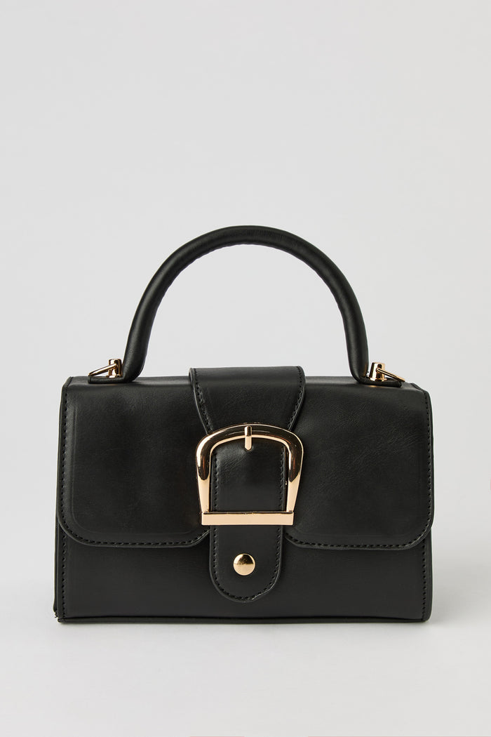 Buckled Purse with Coin Purse