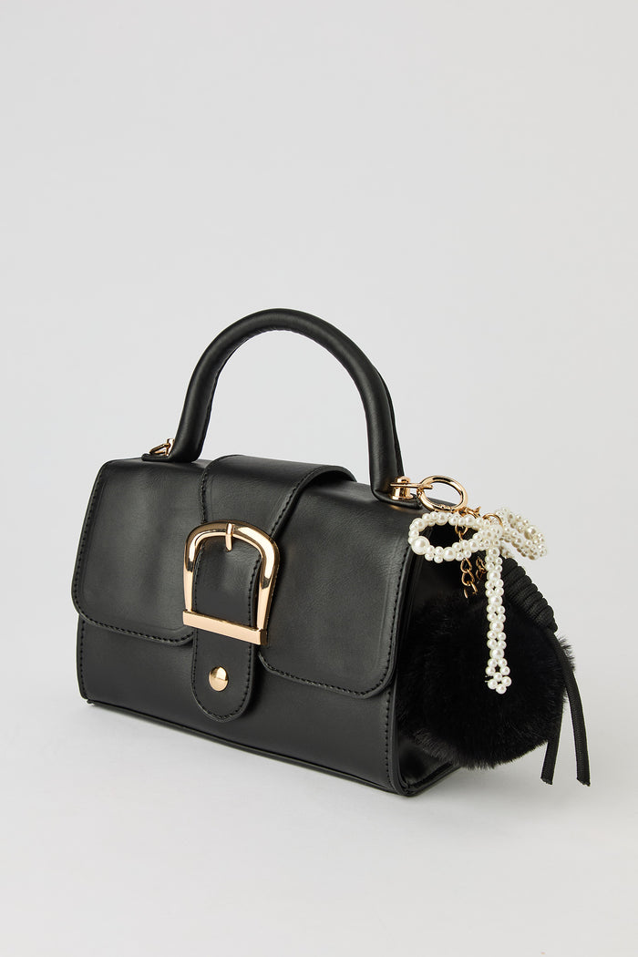 Buckled Purse with Coin Purse