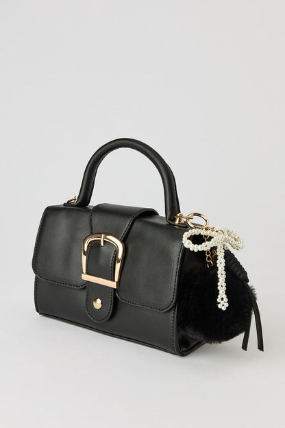 Buckled Purse with Coin Purse