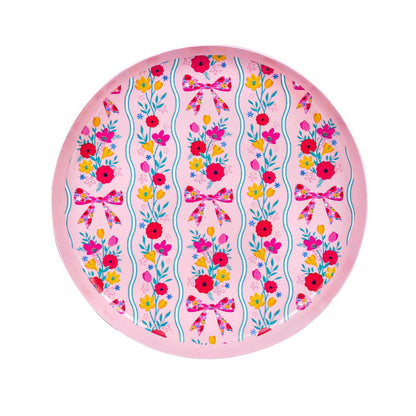 Bursting Blossoms Bows Trinket Dish