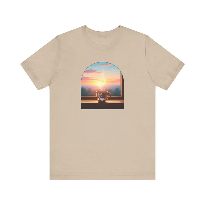 But First, Coffee - Unisex Jersey Tee - Whippie's