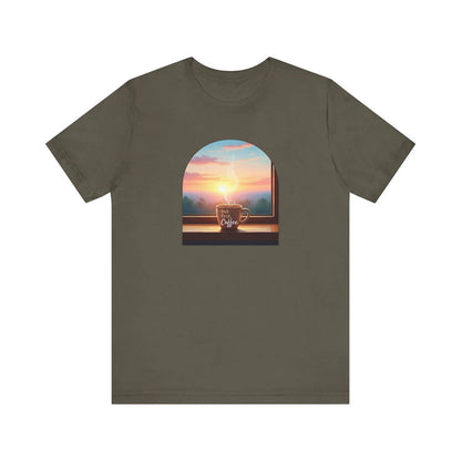 But First, Coffee - Unisex Jersey Tee - Whippie's