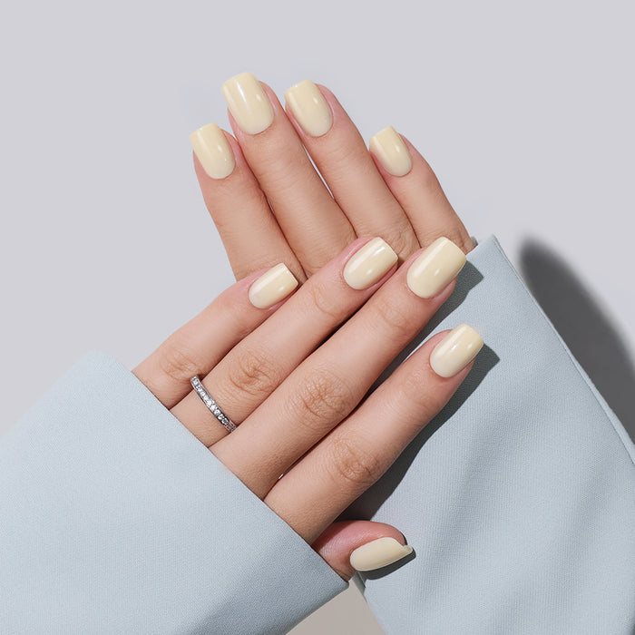 Butter Yellow | Short Square | SALON PRESS™