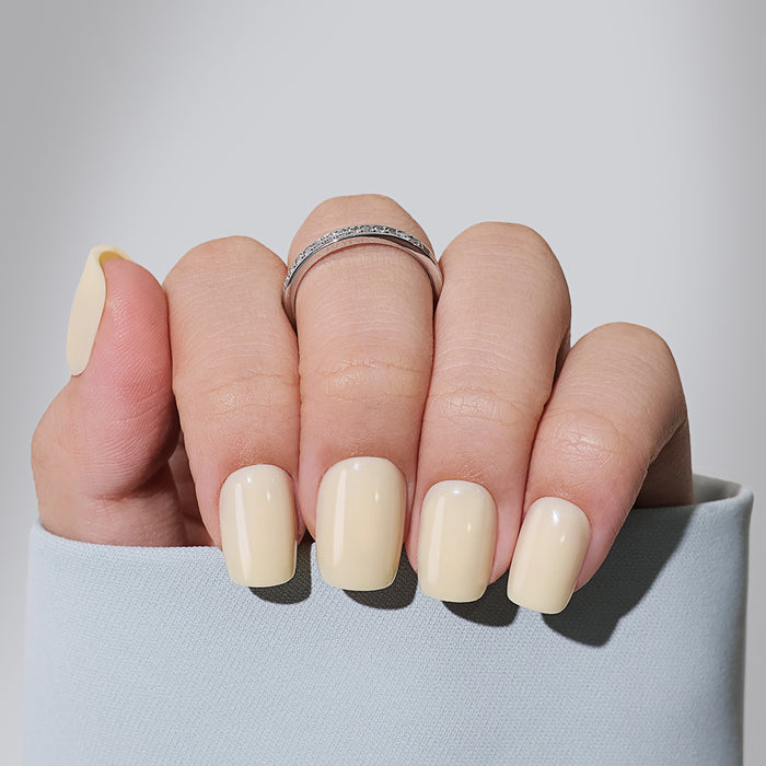 Butter Yellow | Short Square | SALON PRESS™