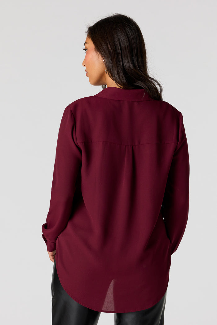 Button Down Relaxed Top