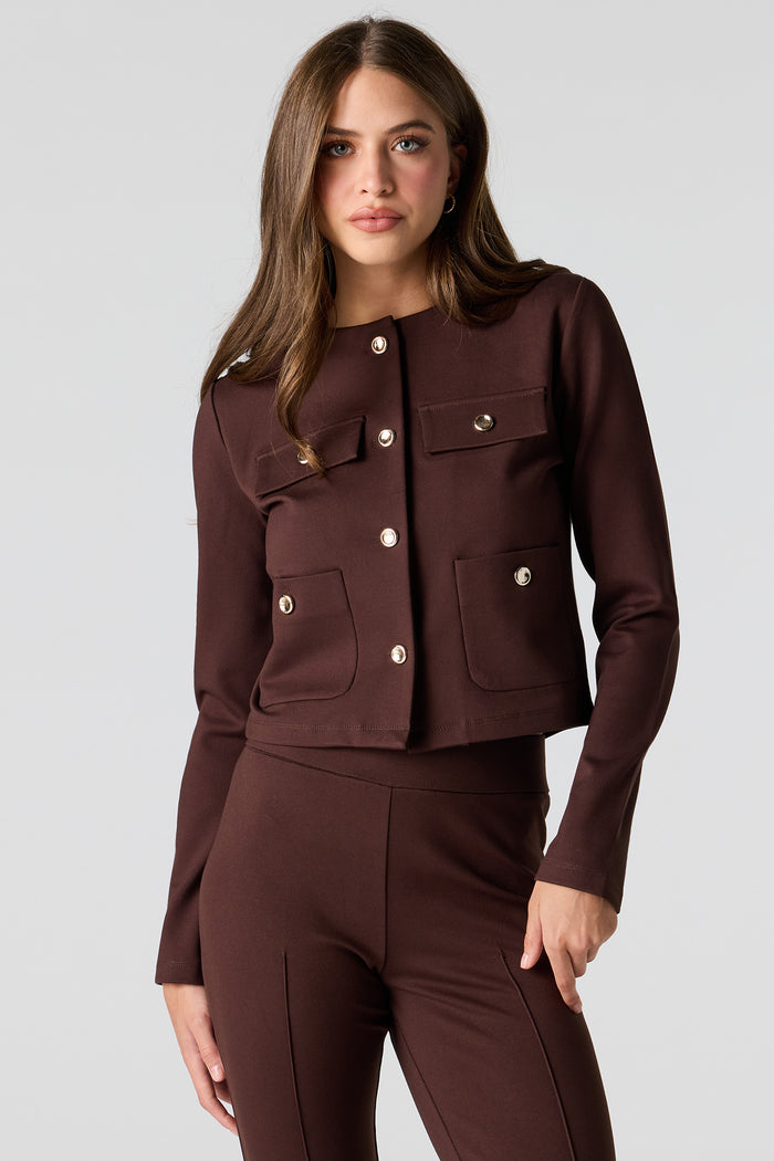 Button-Up Blazer