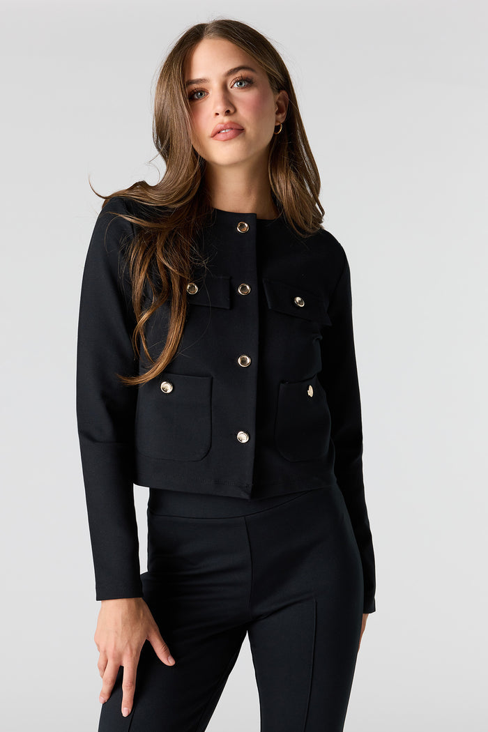 Button-Up Blazer