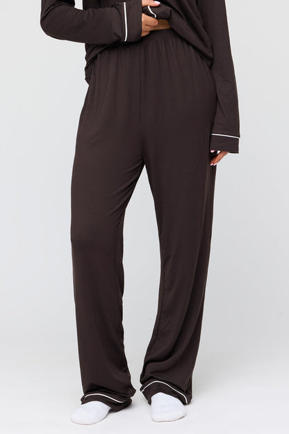Button-Up Top & Pant Pajama Set
