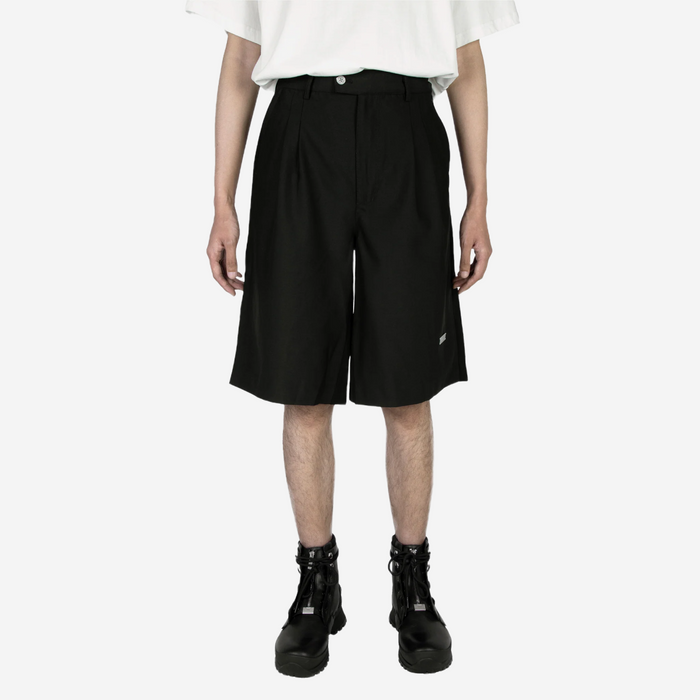 C2H4 STAFF UNIFORM RAW EDGE SHORTS