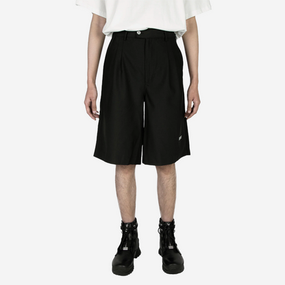 C2H4 STAFF UNIFORM RAW EDGE SHORTS