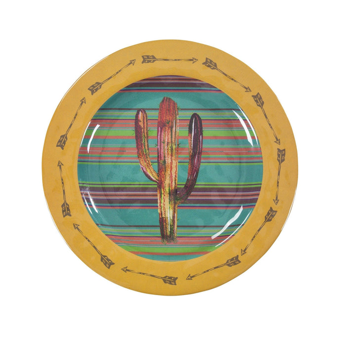 Cactus Melamine Dinner Plates, Set of 4 Plate