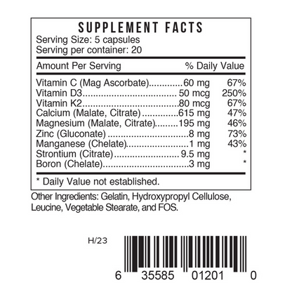 CAL Calcium Plus Supplement Facts