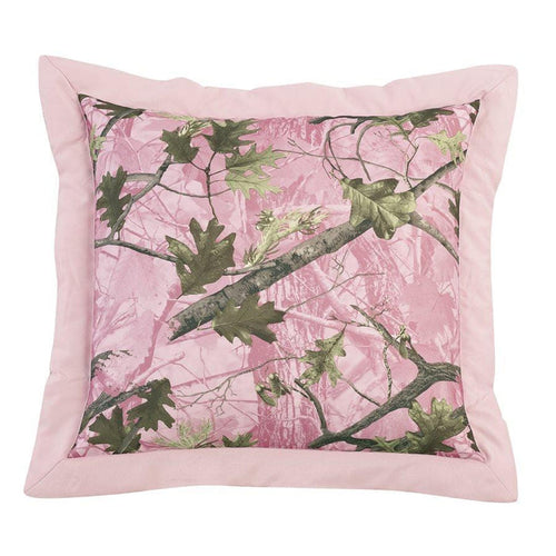 Camo Euro Sham, Pink Euro Sham