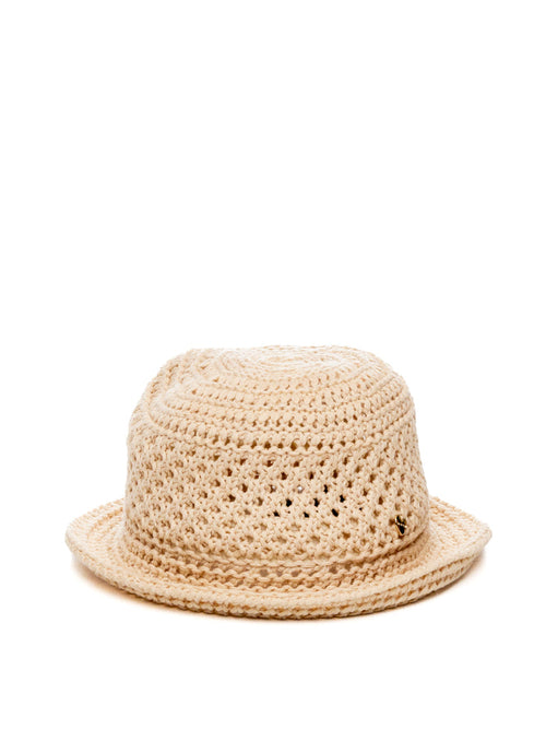 HATYOU cappello tessuto sabbia CEP0921 TESSUTO-SABBIA