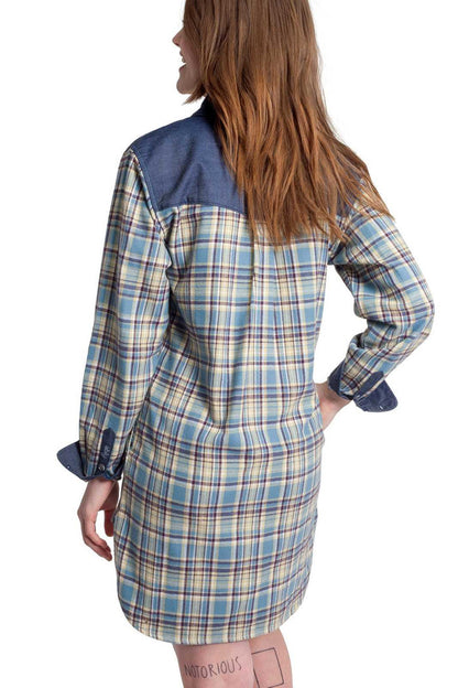 Cara | Women's Flannel Tunic Shirt