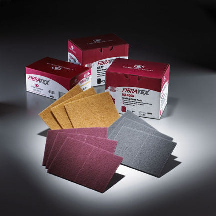 Carborundum Fibratex Scuff Pad Ultra fine (gray) 6"x 9"10 pk