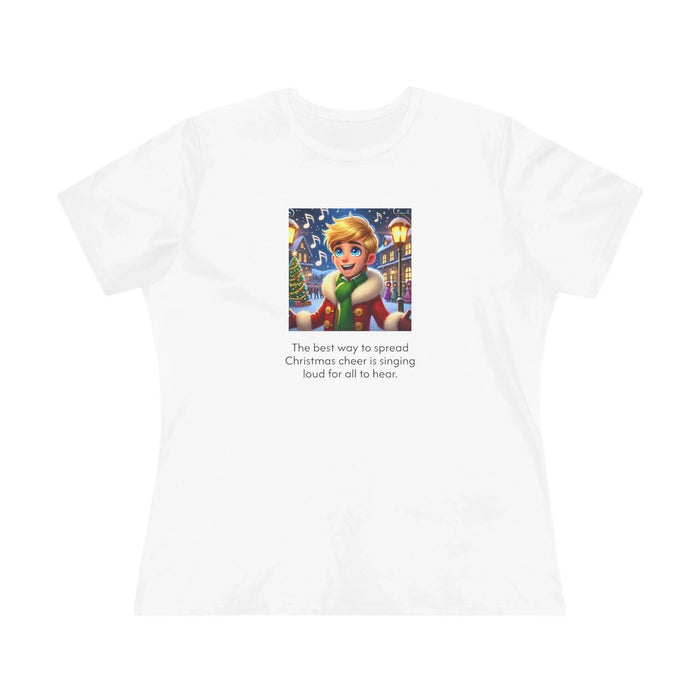 Caroler - Christmas Cheer - BHB Boy - Women's Tee - Whippie's