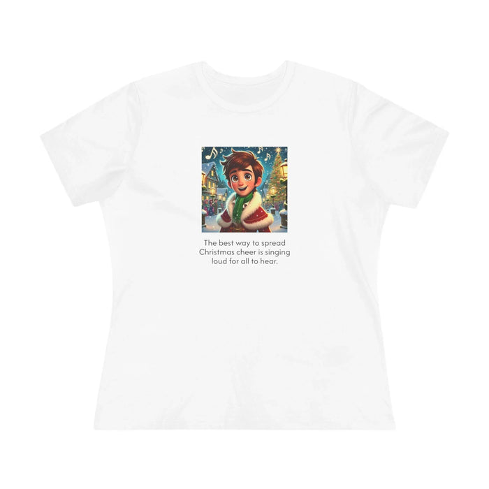 Caroler - Christmas Cheer - BHB Boy - Women's Tee - Whippie's