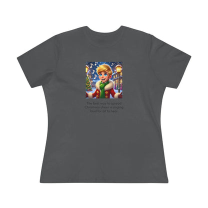 Caroler - Christmas Cheer - BHB Boy - Women's Tee - Whippie's