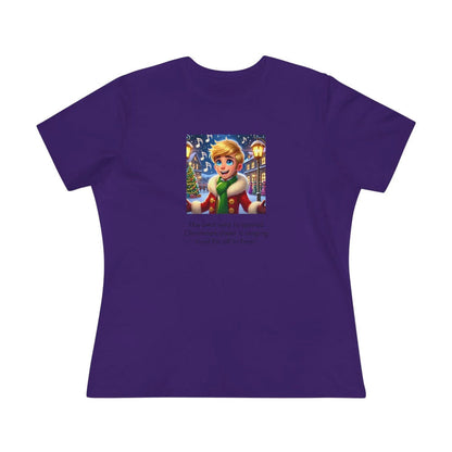 Caroler - Christmas Cheer - BHB Boy - Women's Tee - Whippie's