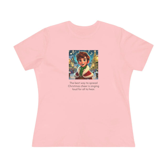 Caroler - Christmas Cheer - BHB Boy - Women's Tee - Whippie's
