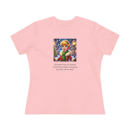 Caroler - Christmas Cheer - BHB Boy - Women's Tee - Whippie's