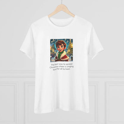Caroler - Christmas Cheer - BHB Boy - Women's Tee - Whippie's
