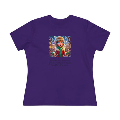 Caroler - Christmas Cheer - BHB Girl - Women's Tee - Whippie's