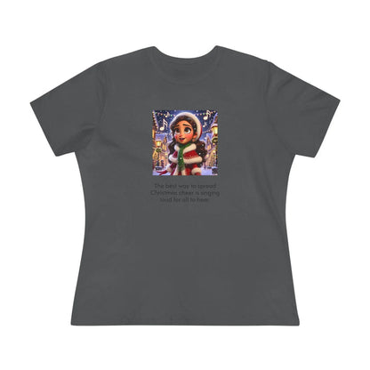 Caroler - Christmas Cheer - BHBE Girl - Women's Softstyle Tee - Whippie's