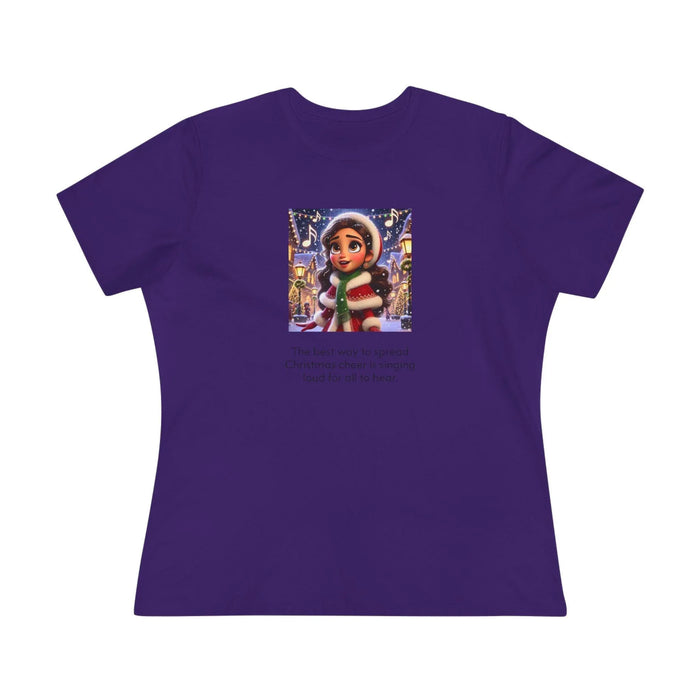 Caroler - Christmas Cheer - BHBE Girl - Women's Softstyle Tee - Whippie's