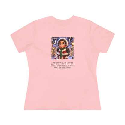 Caroler - Christmas Cheer - BHBE Girl - Women's Softstyle Tee - Whippie's