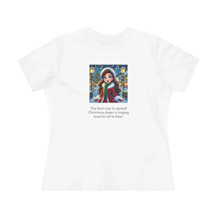 Caroler - Christmas Cheer - BHLBE Girl - Women's Tee - Whippie's