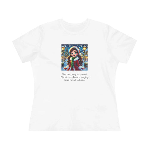 Caroler - Christmas Cheer - BHLBE Girl - Women's Tee - Whippie's