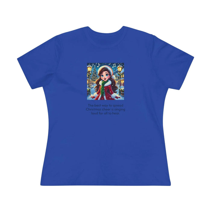 Caroler - Christmas Cheer - BHLBE Girl - Women's Tee - Whippie's