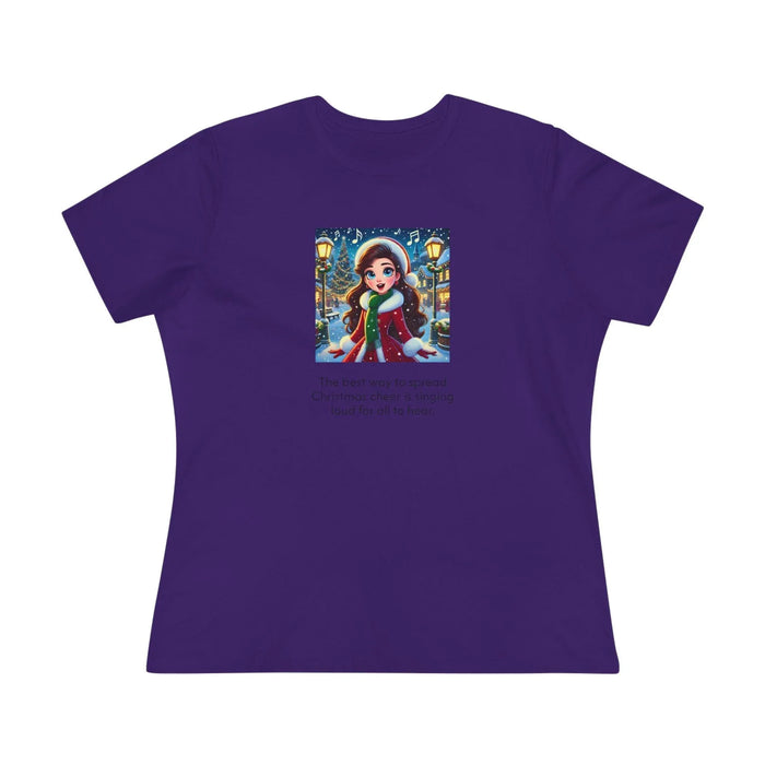 Caroler - Christmas Cheer - BHLBE Girl - Women's Tee - Whippie's