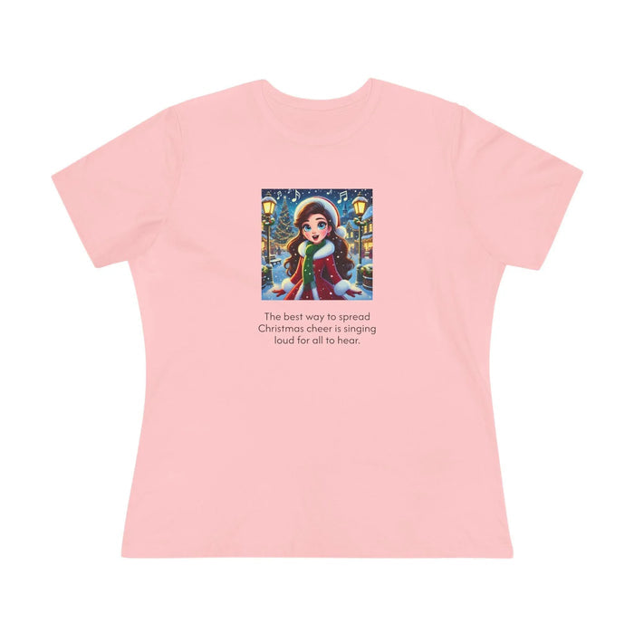 Caroler - Christmas Cheer - BHLBE Girl - Women's Tee - Whippie's