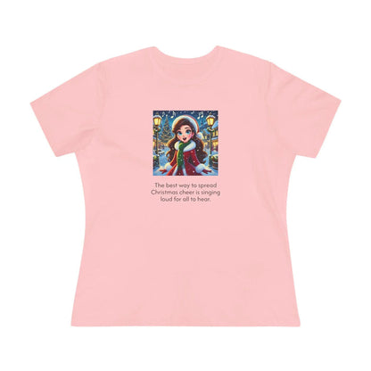Caroler - Christmas Cheer - BHLBE Girl - Women's Tee - Whippie's